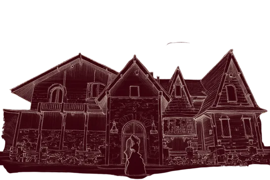 Sketch of Bill Miller's Castle